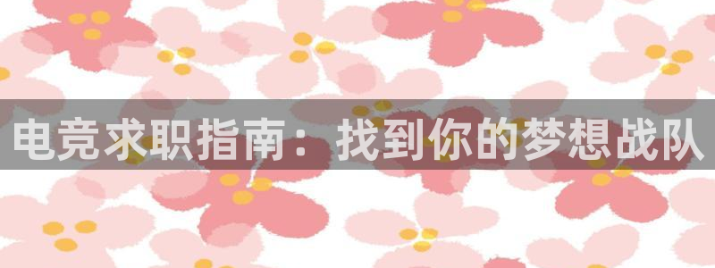 im电竞进不去：电竞求职指南：找到你的梦想战队